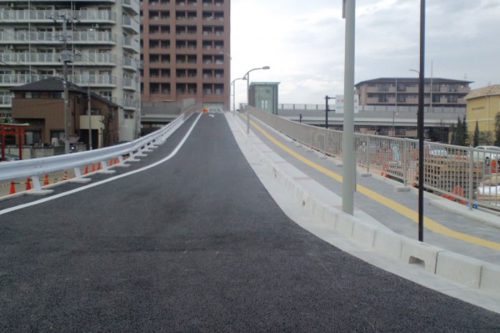 画像：さいたま市道路工事